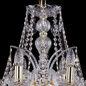 Подвесная люстра Bohemia Ivele Crystal 1411 1411/10/240/G в Озерске - ozersk.mebel24.online | фото 4