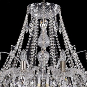 Подвесная люстра Bohemia Ivele Crystal 1411 1411/16/400/Pa в Озерске - ozersk.mebel24.online | фото 4