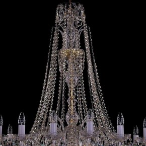 Подвесная люстра Bohemia Ivele Crystal 1411 1411/16/400/XL-115/G в Озерске - ozersk.mebel24.online | фото 4