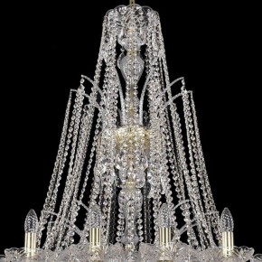 Подвесная люстра Bohemia Ivele Crystal 1411 1411/20/400/XL-120/G в Озерске - ozersk.mebel24.online | фото 4