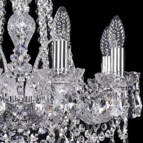 Подвесная люстра Bohemia Ivele Crystal 1411 1411/8/160/Ni в Озерске - ozersk.mebel24.online | фото 2