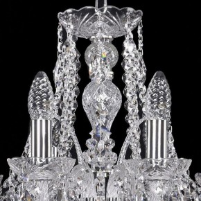 Подвесная люстра Bohemia Ivele Crystal 1411 1411/8/160/Ni в Озерске - ozersk.mebel24.online | фото 4