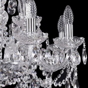 Подвесная люстра Bohemia Ivele Crystal 1411 1411/8+4/195/Ni в Озерске - ozersk.mebel24.online | фото 2