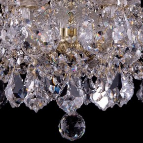 Подвесная люстра Bohemia Ivele Crystal 1413 1413/10/165/G/Leafs в Озерске - ozersk.mebel24.online | фото 3