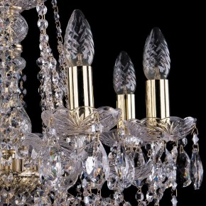 Подвесная люстра Bohemia Ivele Crystal 1413 1413/8/165/G/Tube в Озерске - ozersk.mebel24.online | фото 2