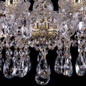 Подвесная люстра Bohemia Ivele Crystal 1413 1413/8/165/G/Tube в Озерске - ozersk.mebel24.online | фото 3