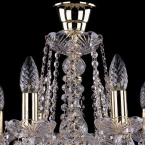 Подвесная люстра Bohemia Ivele Crystal 1413 1413/8/165/G/Tube в Озерске - ozersk.mebel24.online | фото 4