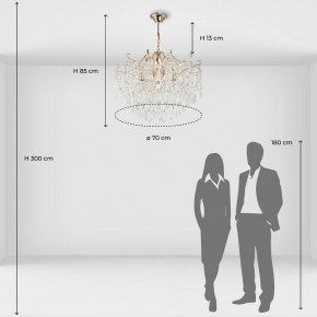 Подвесная люстра De City Бриз 38 111016006 в Озерске - ozersk.mebel24.online | фото 8
