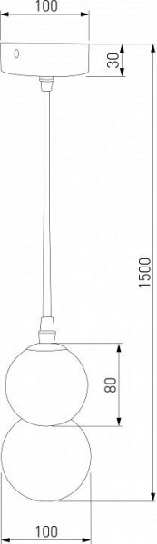 Подвесная люстра Eurosvet Polar 50250/1 LED черный в Озерске - ozersk.mebel24.online | фото 3