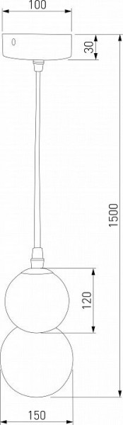 Подвесная люстра Eurosvet Polar 50251/1 LED белый в Озерске - ozersk.mebel24.online | фото 3