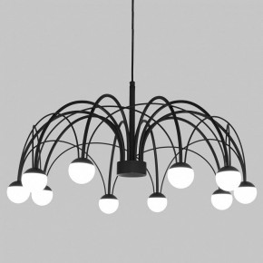 Подвесная люстра Eurosvet Ragno 90034/10 LED черный в Озерске - ozersk.mebel24.online | фото