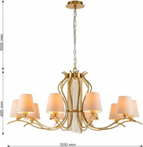 Подвесная люстра Favourite Ketten 2867-10P в Озерске - ozersk.mebel24.online | фото 4