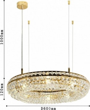 Подвесная люстра Favourite Monilibus 4015-8P в Озерске - ozersk.mebel24.online | фото 4