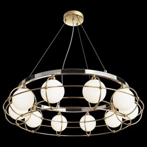 Подвесная люстра Maytoni Carcass MOD312PL-10GCH в Озерске - ozersk.mebel24.online | фото 3