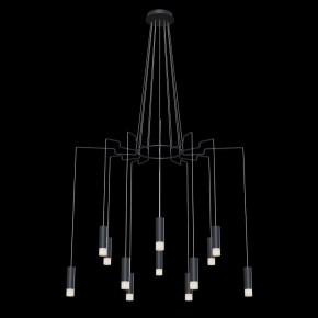 Подвесная люстра Maytoni Davida MOD035PL-12B в Озерске - ozersk.mebel24.online | фото 3