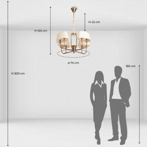 Подвесная люстра MW-Light София 10 355014608 в Озерске - ozersk.mebel24.online | фото 9