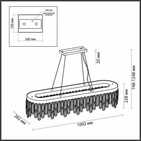 Подвесная люстра Odeon Light Dakisa 4986/12 в Озерске - ozersk.mebel24.online | фото 6