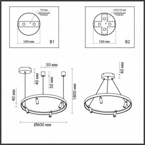 Подвесная люстра Odeon Light Fonda 4317/58L в Озерске - ozersk.mebel24.online | фото 6