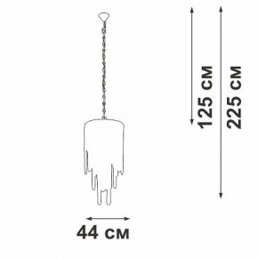Подвесная люстра Vitaluce V5885 V5885-9/7 в Озерске - ozersk.mebel24.online | фото 3