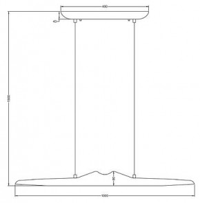 Подвесной светильник Arte Lamp Conca A4286SP-19BK в Озерске - ozersk.mebel24.online | фото 3