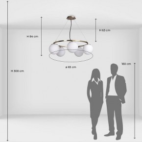 Подвесной светильник DeMarkt Оливия 11 306014505 в Озерске - ozersk.mebel24.online | фото 8