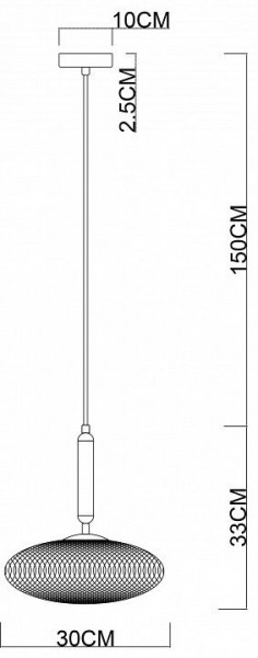 Подвесной светильник Divinare Okab 5006/04 SP-1 в Озерске - ozersk.mebel24.online | фото 3