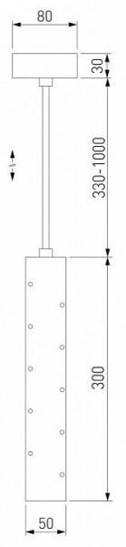 Подвесной светильник Elektrostandard Bong a055668 в Озерске - ozersk.mebel24.online | фото 2