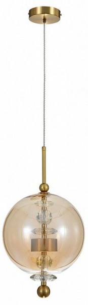 Подвесной светильник Indigo Illusione 11055/1P Amber в Озерске - ozersk.mebel24.online | фото 2
