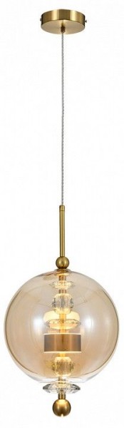 Подвесной светильник Indigo Illusione 11055/1P Amber в Озерске - ozersk.mebel24.online | фото 4