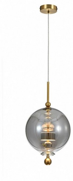 Подвесной светильник Indigo Illusione 11055/1P Smoke в Озерске - ozersk.mebel24.online | фото 4