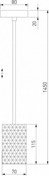 Подвесной светильник Eurosvet Bonaldo 50247/1 LED хром в Озерске - ozersk.mebel24.online | фото 3