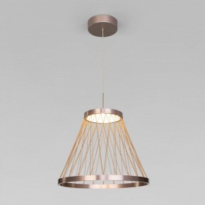 Подвесной светильник Eurosvet Cesta 40016/1 LED коричневый в Озерске - ozersk.mebel24.online | фото 2