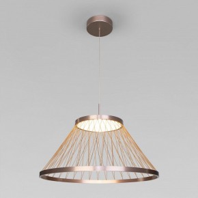 Подвесной светильник Eurosvet Cesta 40017/1 LED коричневый в Озерске - ozersk.mebel24.online | фото 2