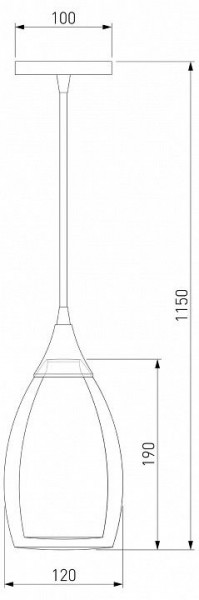 Подвесной светильник Eurosvet Cosmic 50085/1 золото в Озерске - ozersk.mebel24.online | фото 5