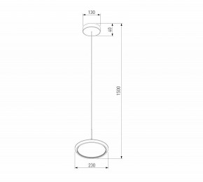 Подвесной светильник Eurosvet Crespella 90034/1 золото в Озерске - ozersk.mebel24.online | фото 6