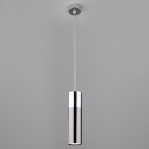 Подвесной светильник Eurosvet Double Topper 50135/1 LED хром/черный жемчуг в Озерске - ozersk.mebel24.online | фото 3