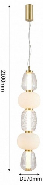 Подвесной светильник Favourite Bella 4057-2P в Озерске - ozersk.mebel24.online | фото 4