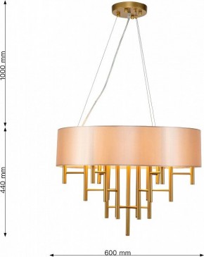 Подвесной светильник Favourite Cosmo 2993-6P в Озерске - ozersk.mebel24.online | фото 6