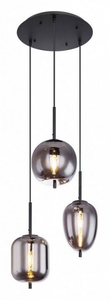 Подвесной светильник Globo Blacky 15345-3 в Озерске - ozersk.mebel24.online | фото