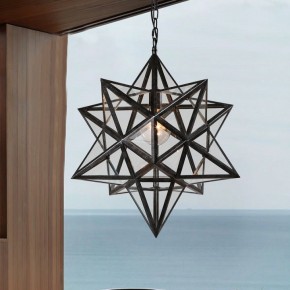 Подвесной светильник Imperiumloft Black Star Clear Glass 101314-26 в Озерске - ozersk.mebel24.online | фото