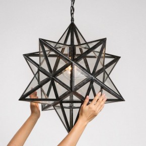 Подвесной светильник Imperiumloft Black Star Clear Glass 101314-26 в Озерске - ozersk.mebel24.online | фото 2