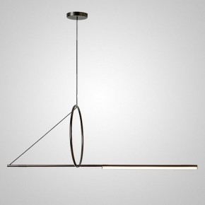 Подвесной светильник Imperiumloft Suspension Cercle Et Trait – Graphite Satine 40.1282-0 в Озерске - ozersk.mebel24.online | фото 2