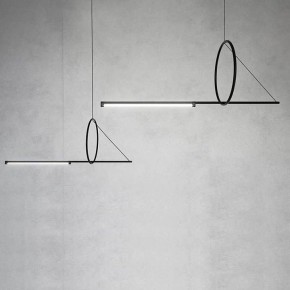 Подвесной светильник Imperiumloft Suspension Cercle Et Trait – Graphite Satine 40.1282-0 в Озерске - ozersk.mebel24.online | фото 4