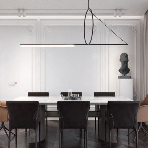 Подвесной светильник Imperiumloft Suspension Cercle Et Trait – Graphite Satine 40.1282-0 в Озерске - ozersk.mebel24.online | фото 6