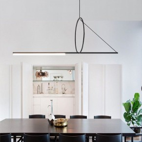 Подвесной светильник Imperiumloft Suspension Cercle Et Trait – Graphite Satine 40.1282-0 в Озерске - ozersk.mebel24.online | фото 7