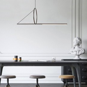 Подвесной светильник Imperiumloft Suspension Cercle Et Trait – Graphite Satine 40.1282-0 в Озерске - ozersk.mebel24.online | фото 8