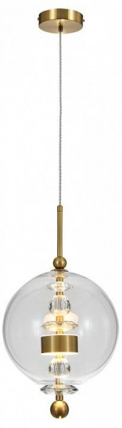 Подвесной светильник Indigo Illusione 11055/1P Clear в Озерске - ozersk.mebel24.online | фото 4