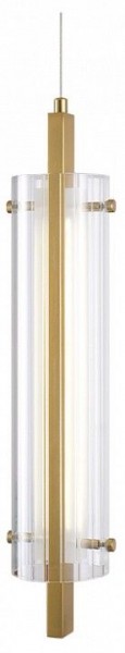 Подвесной светильник Indigo Vitreo 11067/A/1P Brass в Озерске - ozersk.mebel24.online | фото