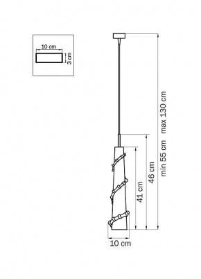 Подвесной светильник Lightstar Petalo 804310 в Озерске - ozersk.mebel24.online | фото 4