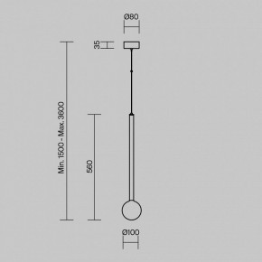Подвесной светильник Maytoni Bubble dream MOD383PL-L4BS3K в Озерске - ozersk.mebel24.online | фото 4